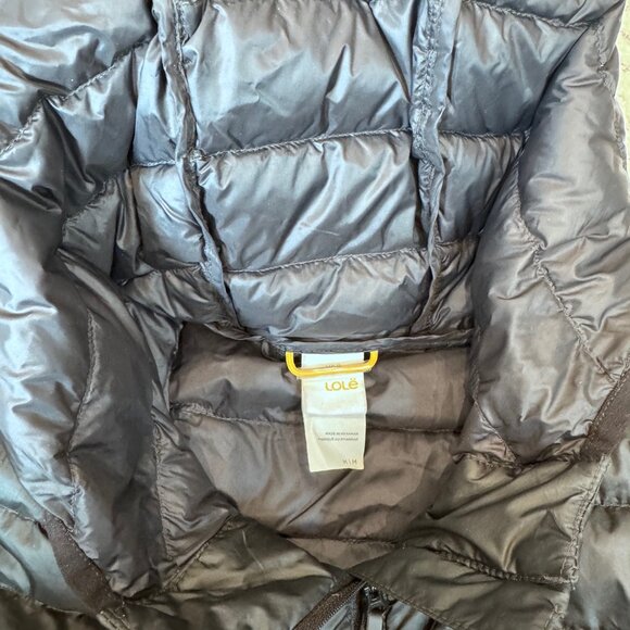 Lole Black Lightweight Black Winter Jacket, Size M - Picture 4 of 6